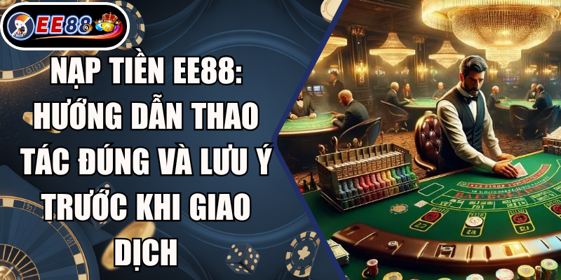 Nạp Tiền EE88: Hướng Dẫn Thao Tác Đúng Và Lưu Ý Trước Khi Giao Dịch